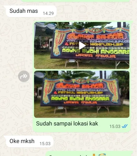 Pengiriman Papan Bunga Kadumekar Babakancikao