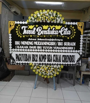 Papan Bunga di Kadumekar Babakancikao